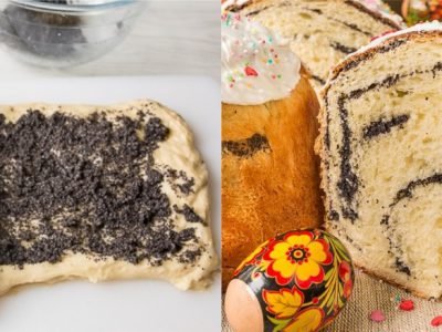 Кулич с маком