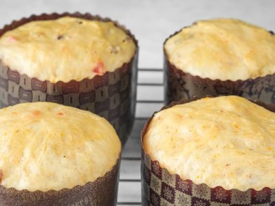 Пасхальный заварной кулич