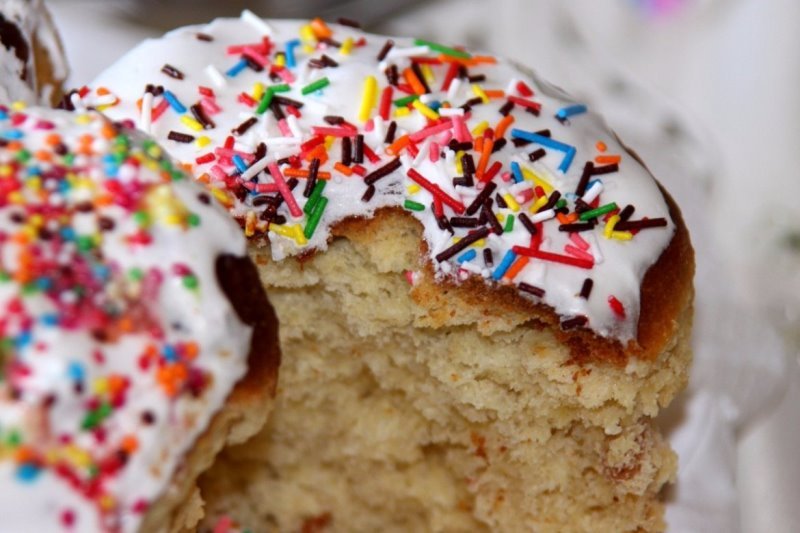 вкусные пасхальные куличи