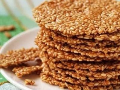 Кунжутное печенье