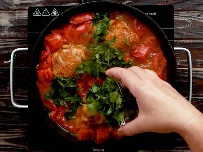 Курица «Чахохбили»