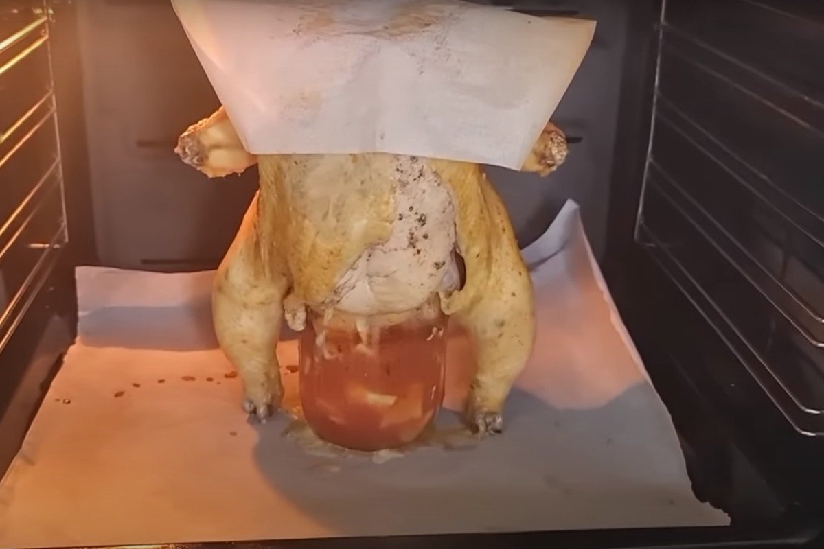 курица в духовке