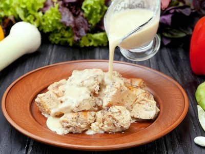 Курица на молоке