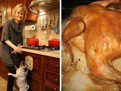 Курица на соли