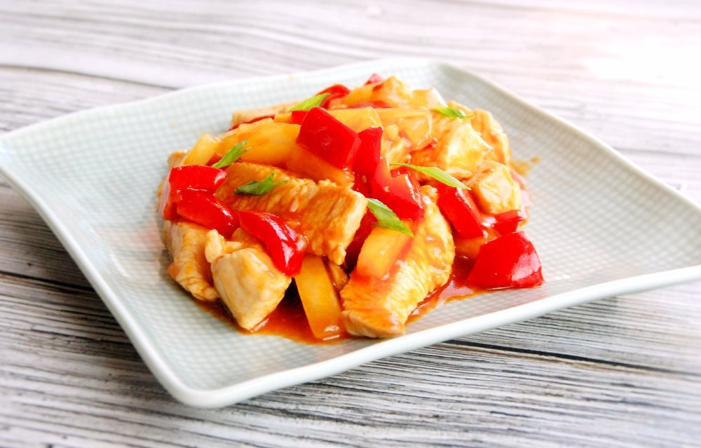 курица по-гавайски