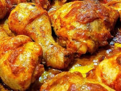 Курица по-гречески