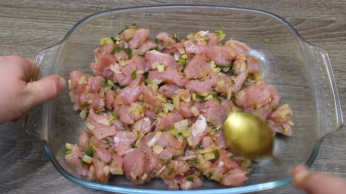 Курица под сыром и яйцами - Со Вкусом