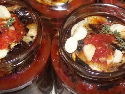 Курица с баклажанами