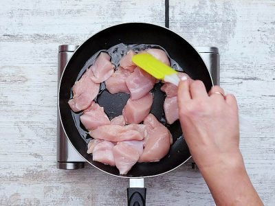 Курица с болгарским перцем