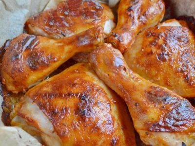 Курица с дымком