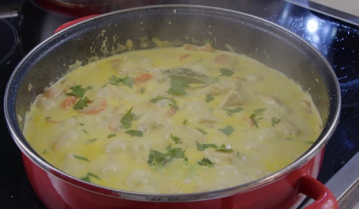 ингредиенты в сметанном соусе