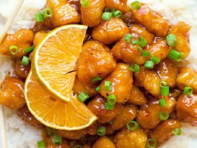 Курица в апельсиновом соусе