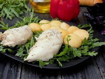 Курица в дыне