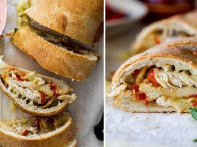 Курица в хлебе