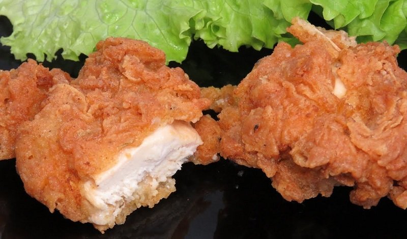 вариант подачи курицы