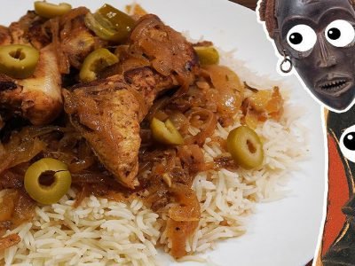 Курица в луковом соусе