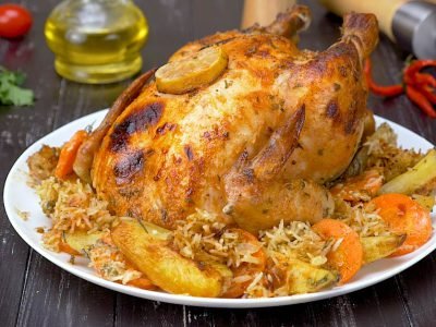 Курица в масле