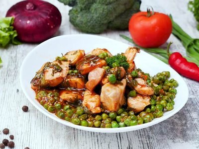 Курица в остром соусе