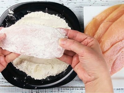 Курица в панировочных сухарях и сыре