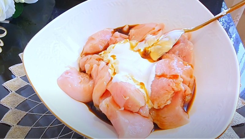 добавление сметаны