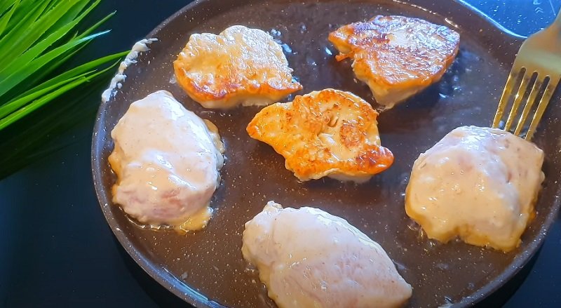 жарка куриного филе