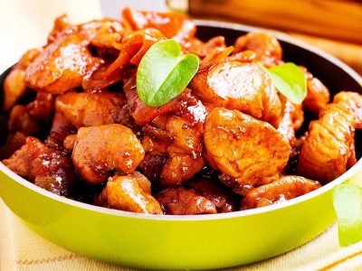 Курица в соевом соусе