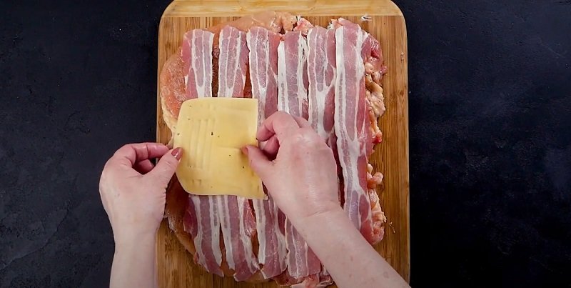 курица в тесте