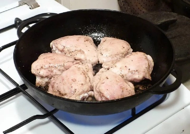 курица в тесте