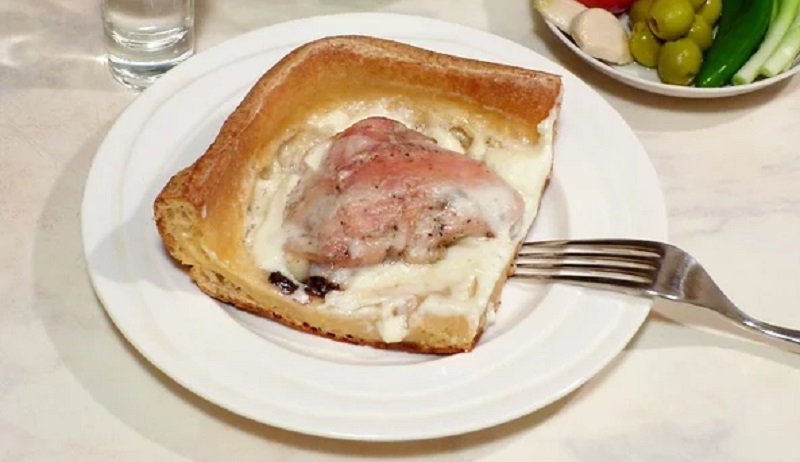 курица в тесте