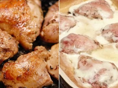 Курица в тесте