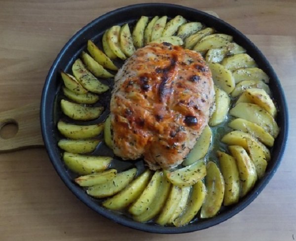 куриная грудка в духовке