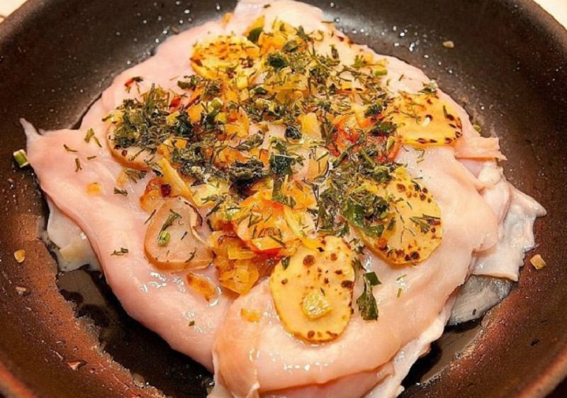 мясо с овощами в духовке