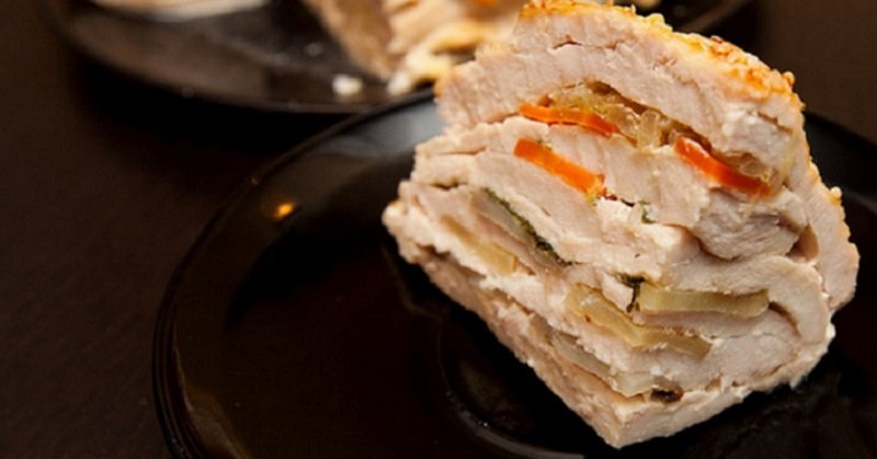 куриная грудка слоями в духовке