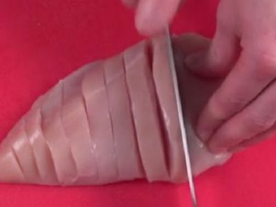 Куриная грудка со шпинатом