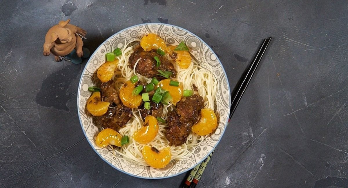 рецепт печени с мандаринами