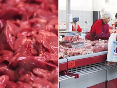 Куриная печень с яйцом