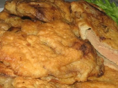 Куриная печень в кляре