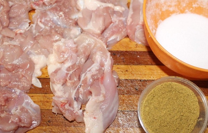 Куриная тарелка