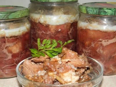 Куриная тушенка