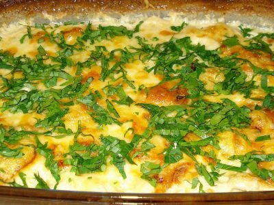 Куриная запеканка с картофелем