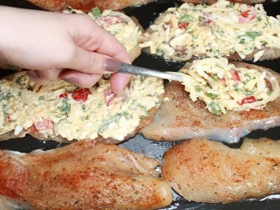 Куриное филе под шубой