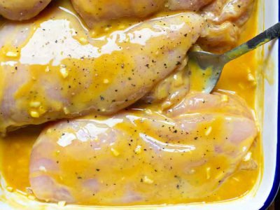 Куриное филе в сливочно-горчичном соусе