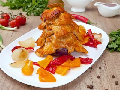 Куриное филе, запеченное в духовке