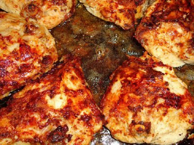 Куриные бедрышки на сковороде