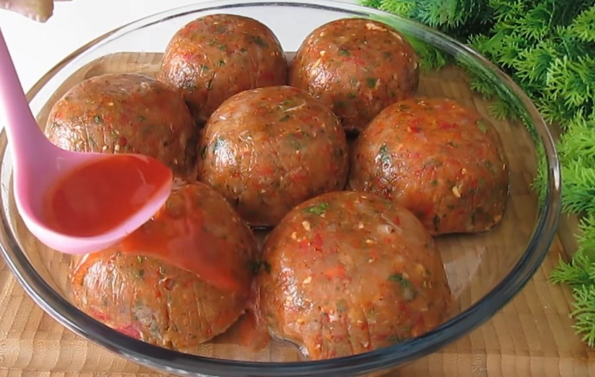 Куриные «бомбочки» с овощной начинкой - Со Вкусом