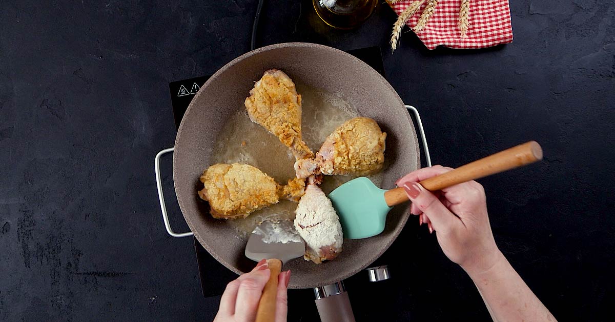 жареные куриные голени