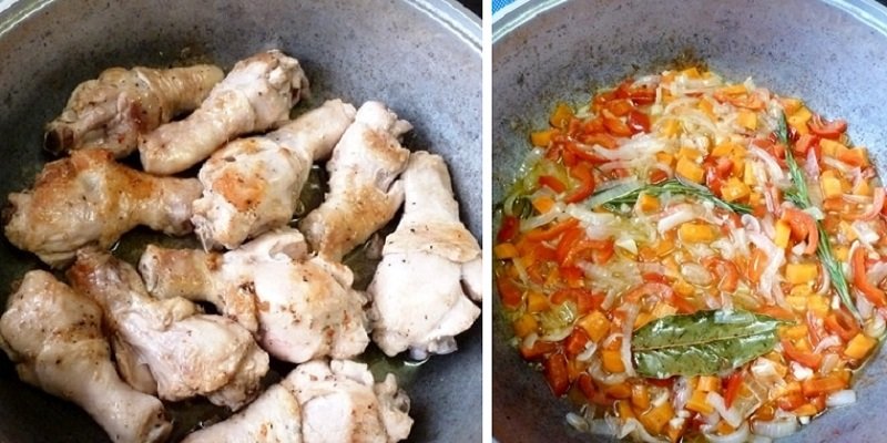 куриная голень