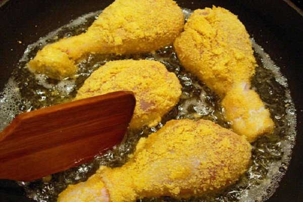 куриные голени в панировке