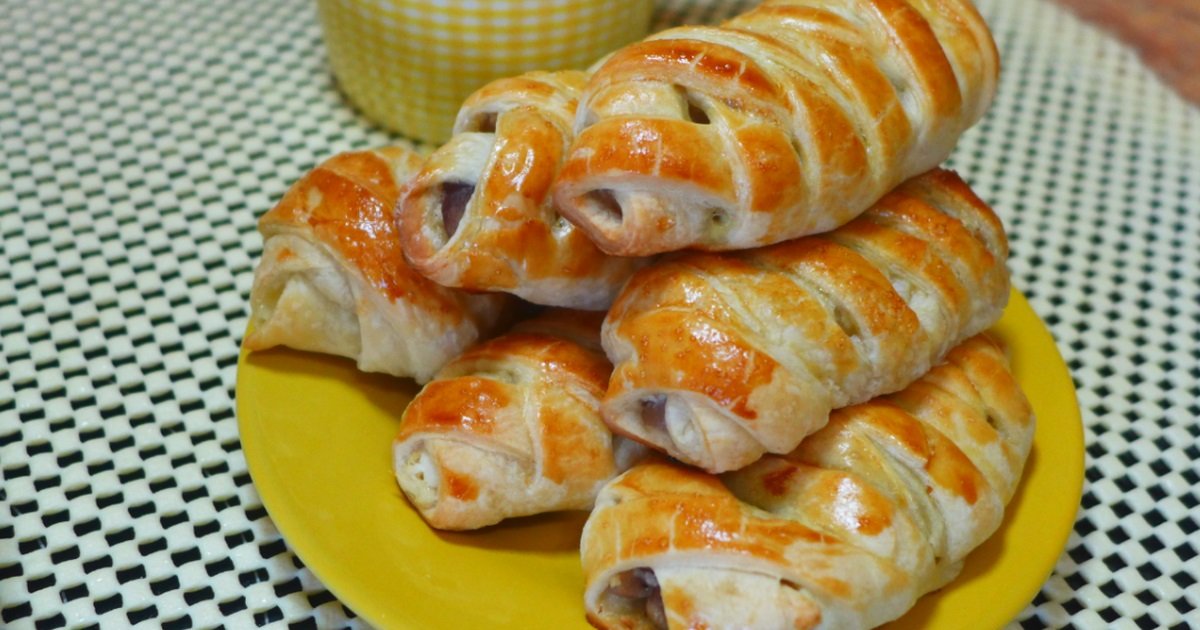 грудке в слоеном тесте