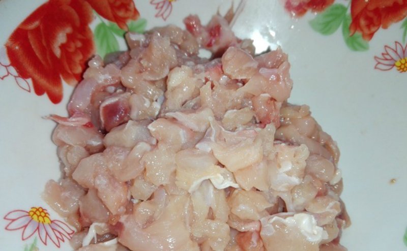 фаршированные куриные колобки